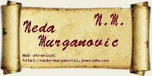 Neda Murganović vizit kartica